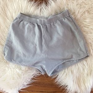 Light Blue Denim American Apparel Shorts